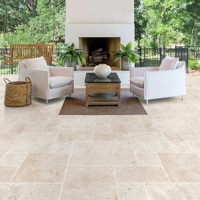 Light Ivory Travertine