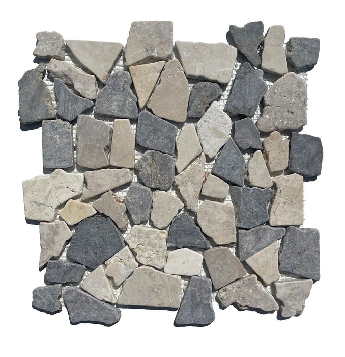 Tumbled Pebble Mosaics