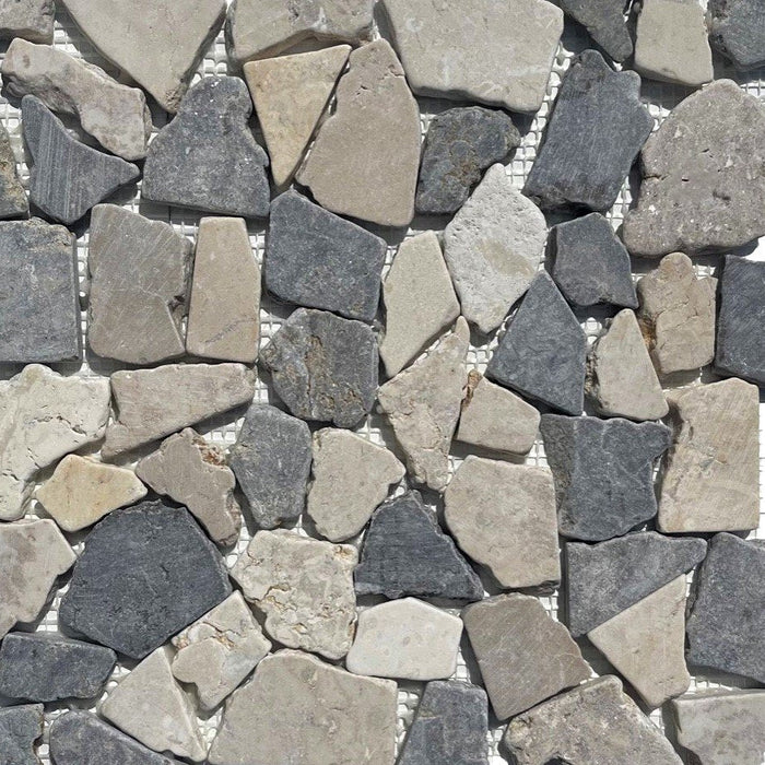 Tumbled Pebble Mosaics