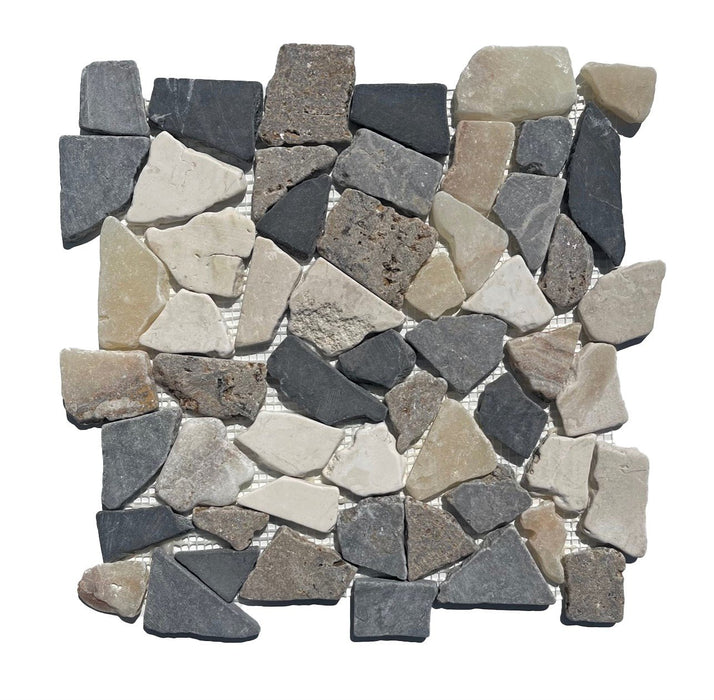 Tumbled Pebble Mosaics