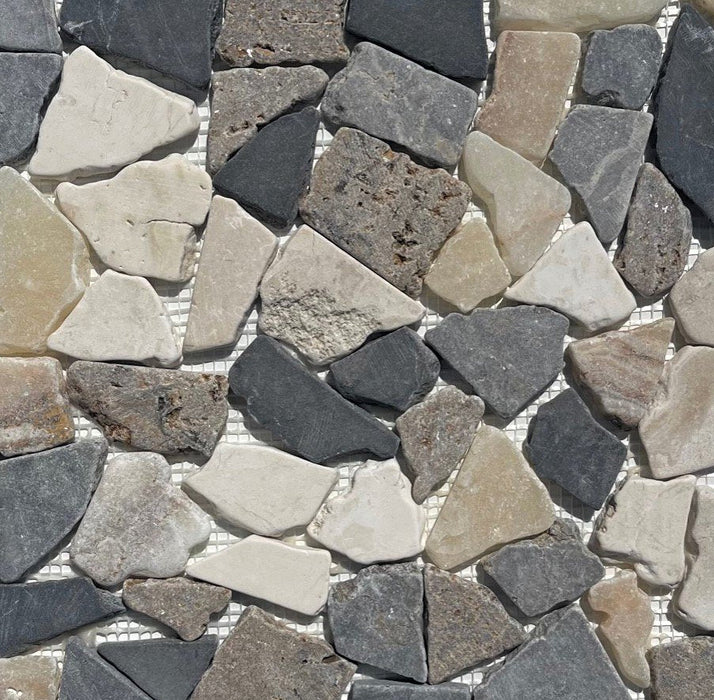 Tumbled Pebble Mosaics