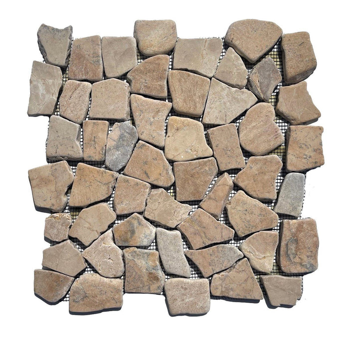 Tumbled Pebble Mosaics