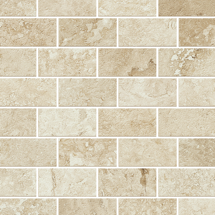 Trail Cross Cut Brick Mosaic