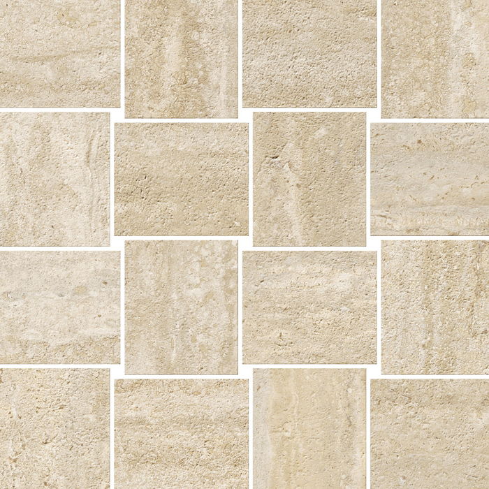 Trail Vein Cut Basket Weave Mosaic