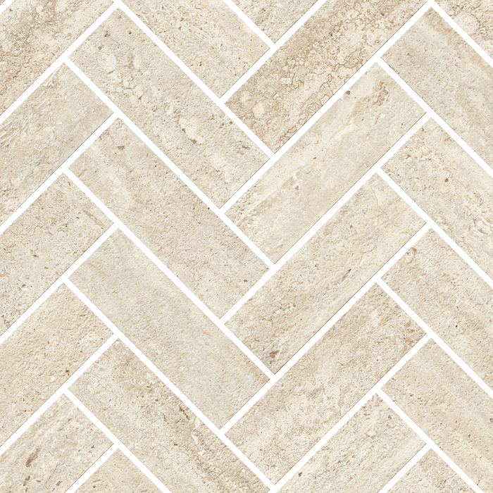Trail Vein Cut Herringbone Mosaic