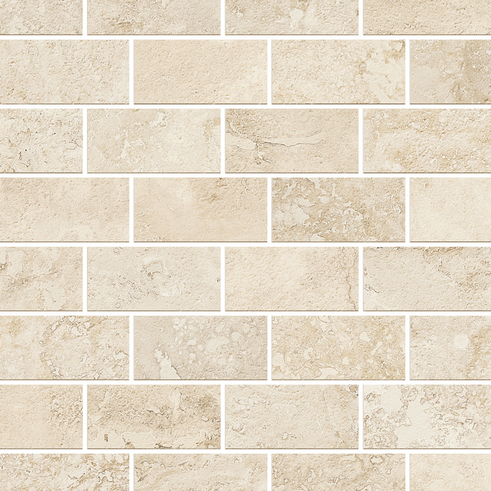 Trail Cross Cut Brick Mosaic