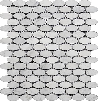 Bianco Carrara Mosaics