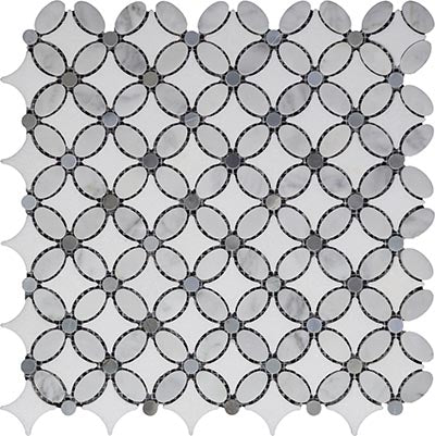 Bianco Carrara Mosaics