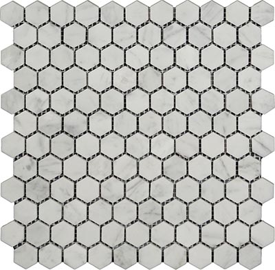 Bianco Carrara Mosaics