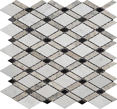 Bianco Carrara Mosaics