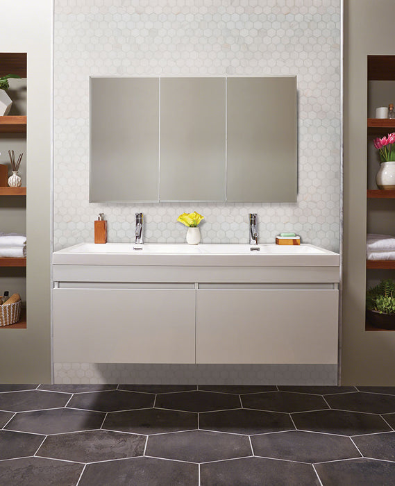 Bianco Dolomite Mosaics