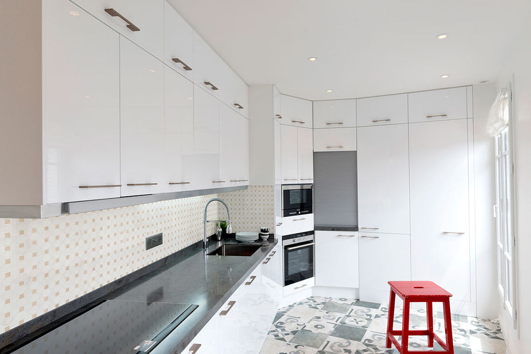 Bianco Dolomite Mosaics