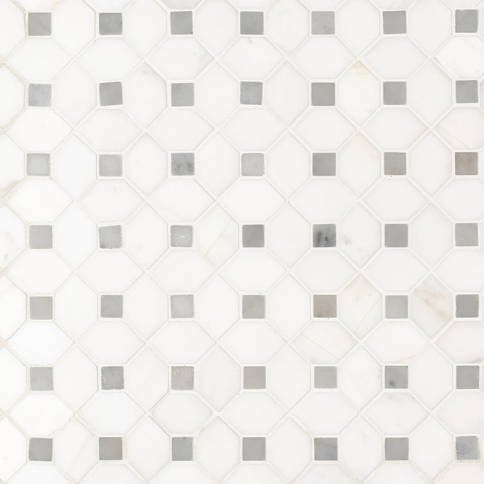 Bianco Dolomite Mosaics