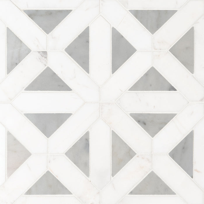 Bianco Dolomite Mosaics