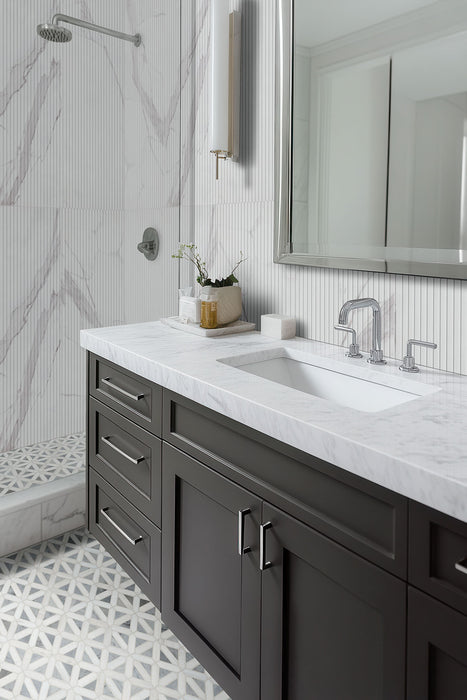 Bianco Dolomite Mosaics
