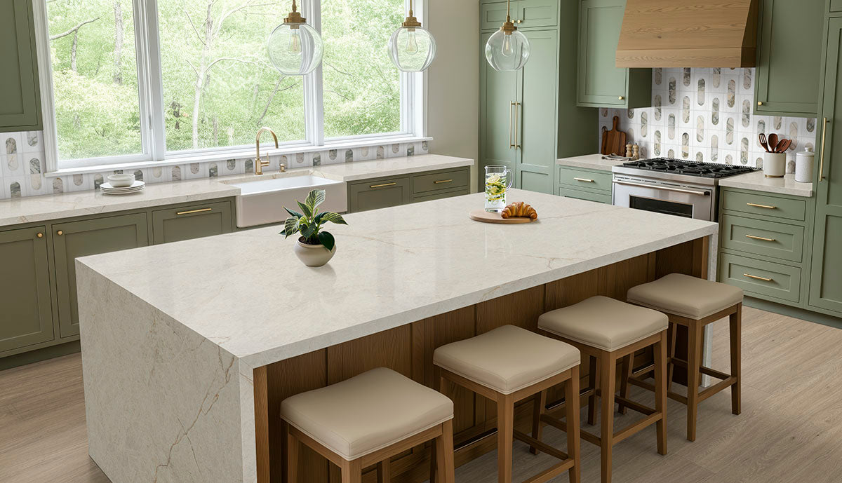 Bianco Dolomite Mosaics