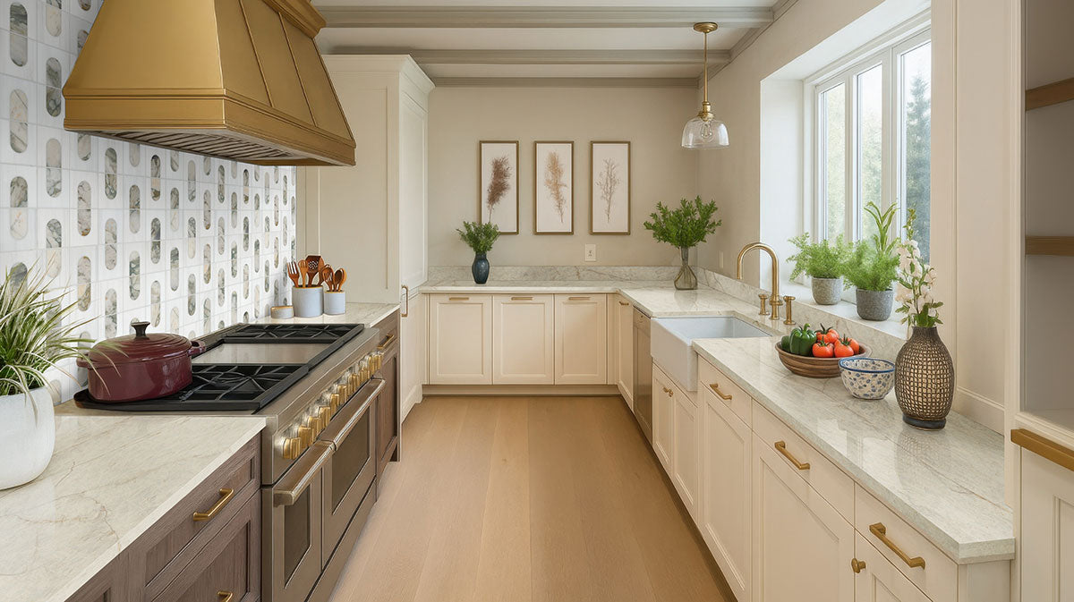 More About Bianco Dolomite Mosaics