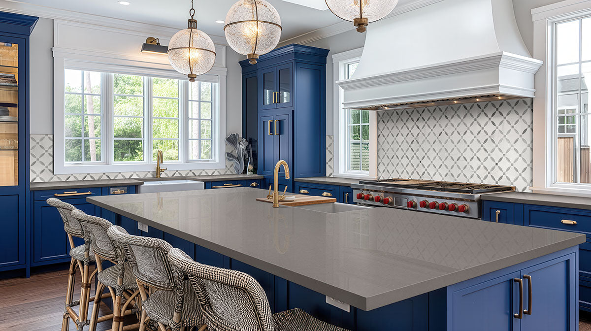 Bianco Dolomite Mosaics