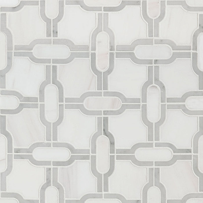 Bianco Dolomite Mosaics
