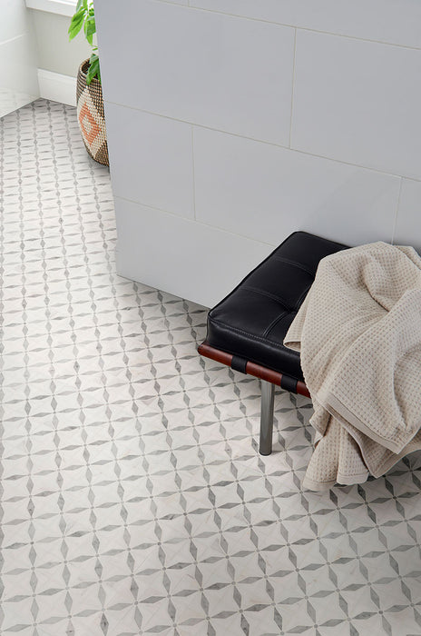 Bianco Dolomite Mosaics