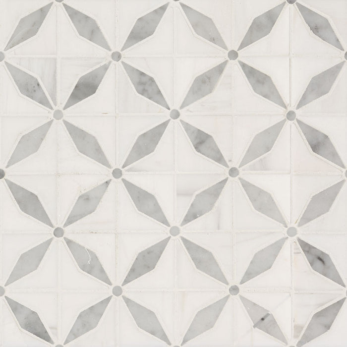 Bianco Dolomite Mosaics