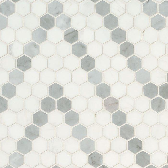 Bianco Dolomite Mosaics