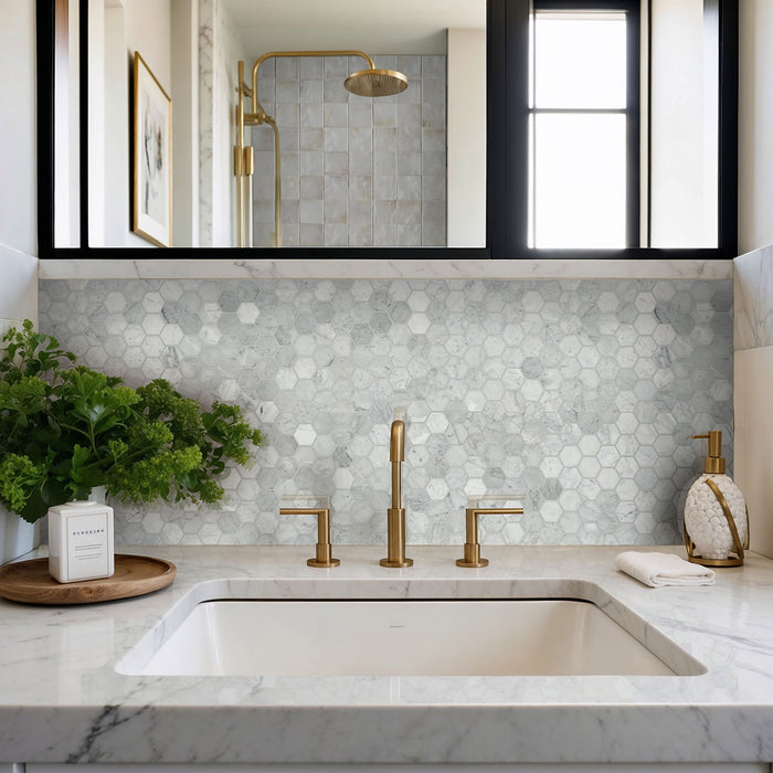Carrara Classique Mosaics