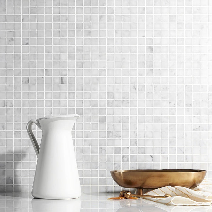 Bianco Carrara Mosaics