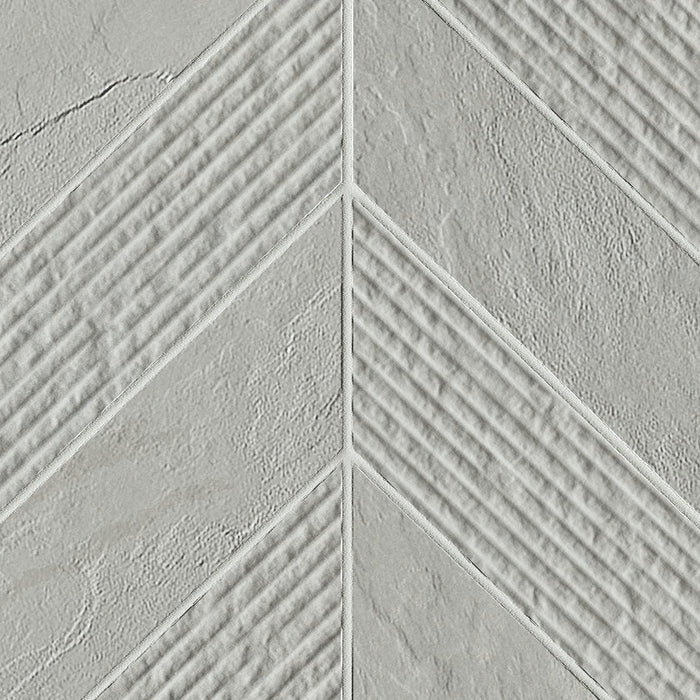 Essence Slate Chevron Mosaic