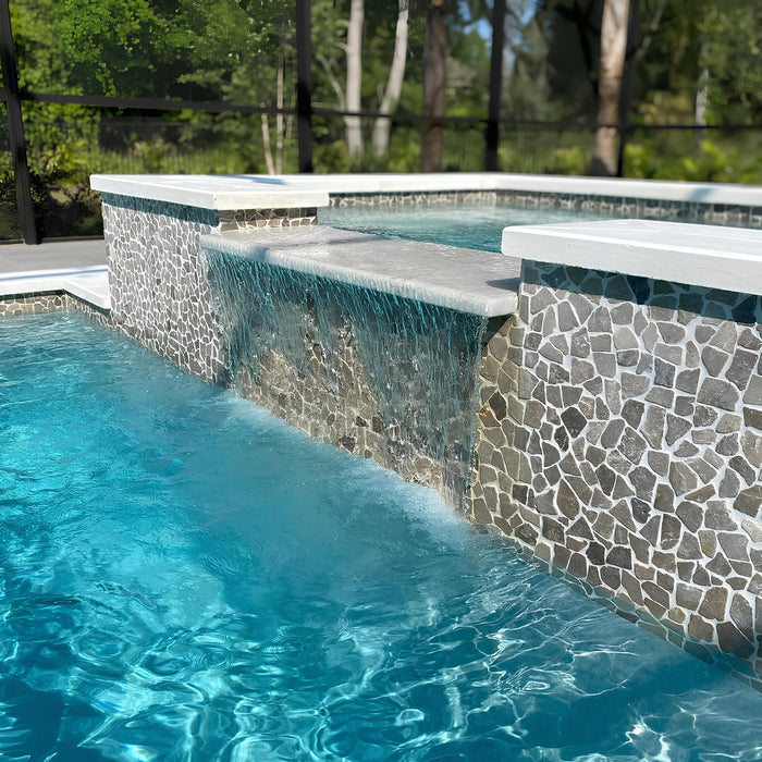 Tumbled Pebble Mosaics