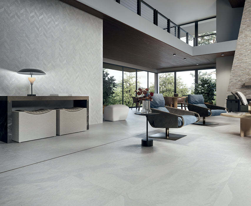 Essence Slate Chevron Mosaic