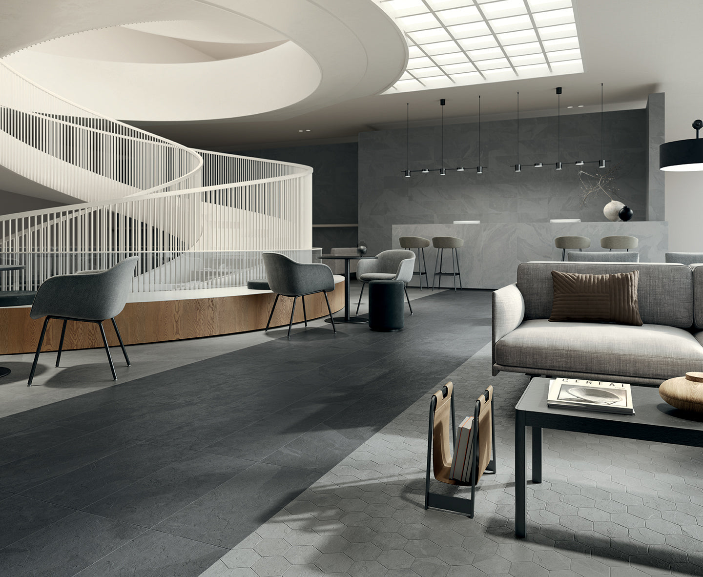 More About Essence Slate Hexagon Mosaic